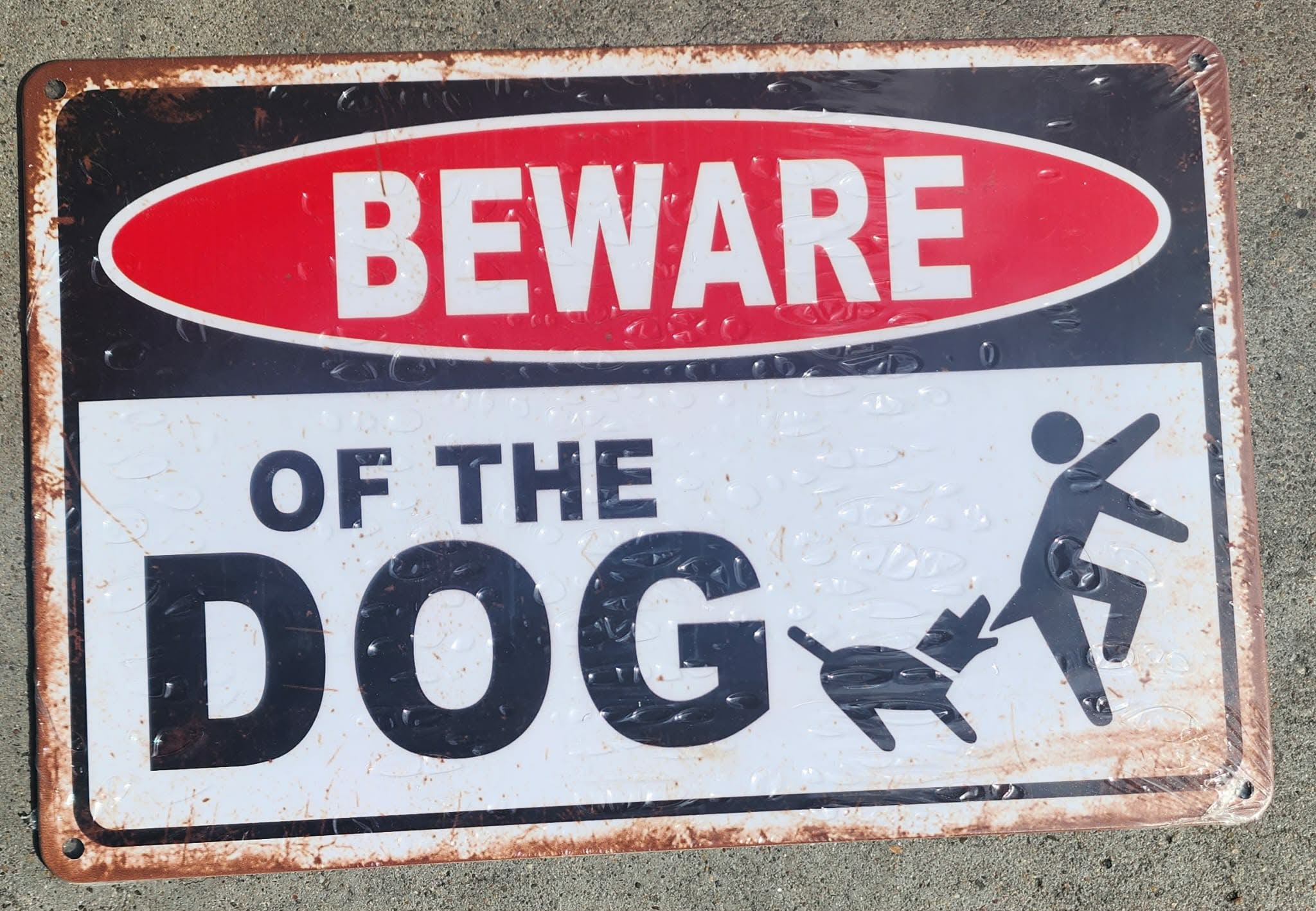Tin sign - Image 6