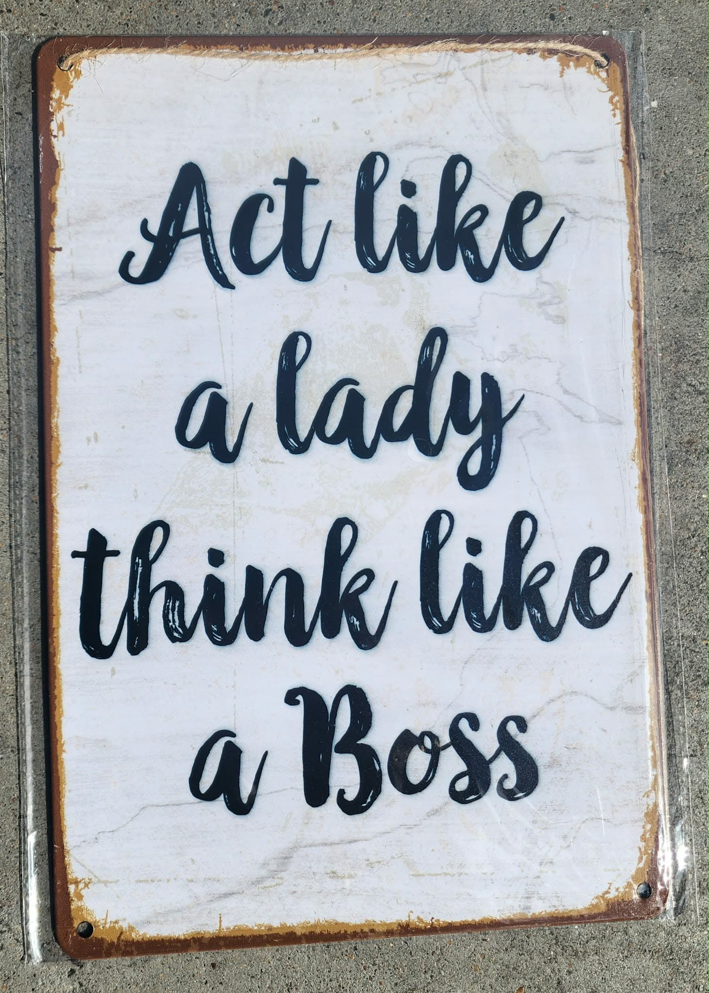 Tin sign - Image 5