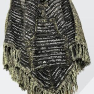 Razor cut poncho for kids