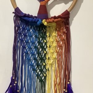Bamboo Tree Rainbow Dreamcatcher