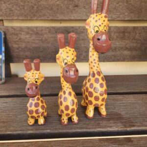 Wooden Giraffe Set
