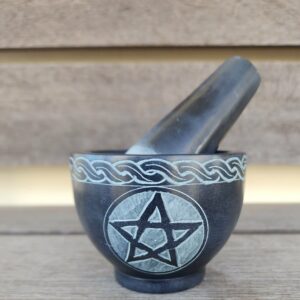 Soapstone Mortar & Pestle (9.50 cm)