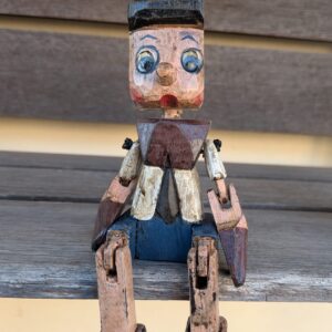 Wooden seating Pinocchio (15cm)