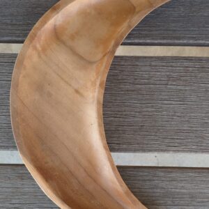 Wooden moon craft holder (20 cm)