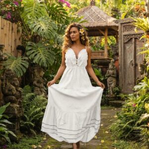 Cotton Singlet Dress(EFAR-08DP)